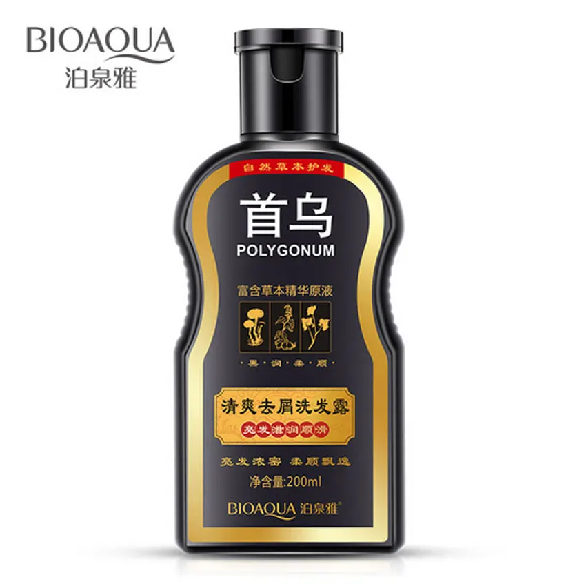 BIOAQUA Polygonum Multiflorum Anti Dandruff Nourishing Ufa Raise Hair Radix Polygoni Multiflori