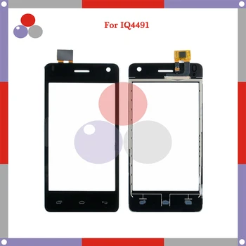 

10pcs/lot 4.3'' Fly IQ4491 Touch Screen Panel Sensor Digitizer Outer Glass Lens