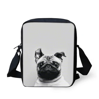 

Forudesigns Bulls Dog Women Men's Messenger Bag FOR Kawaii Girls Bucket Famous Brands Shopping Europe Happy Satchels Handbags