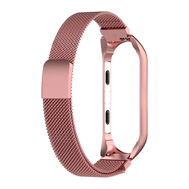 Magnetic Loop Metal Watch Band For Mi Band 3 Replacement Bracelet Stainless Steel Wrist Band Strap For Xiaomi Mi Band 3 40NT27 (6)