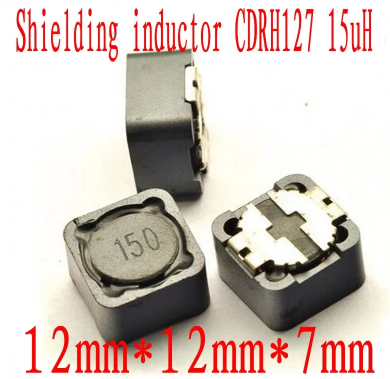 500 шт./лот индуктор 12*12*7 15UH SMT SMD патч защитные Силовые индукторы CDRH127 15uh CDRH127R