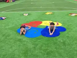 Без свинца разработан мультфильм красочные детская площадка искусственной травы