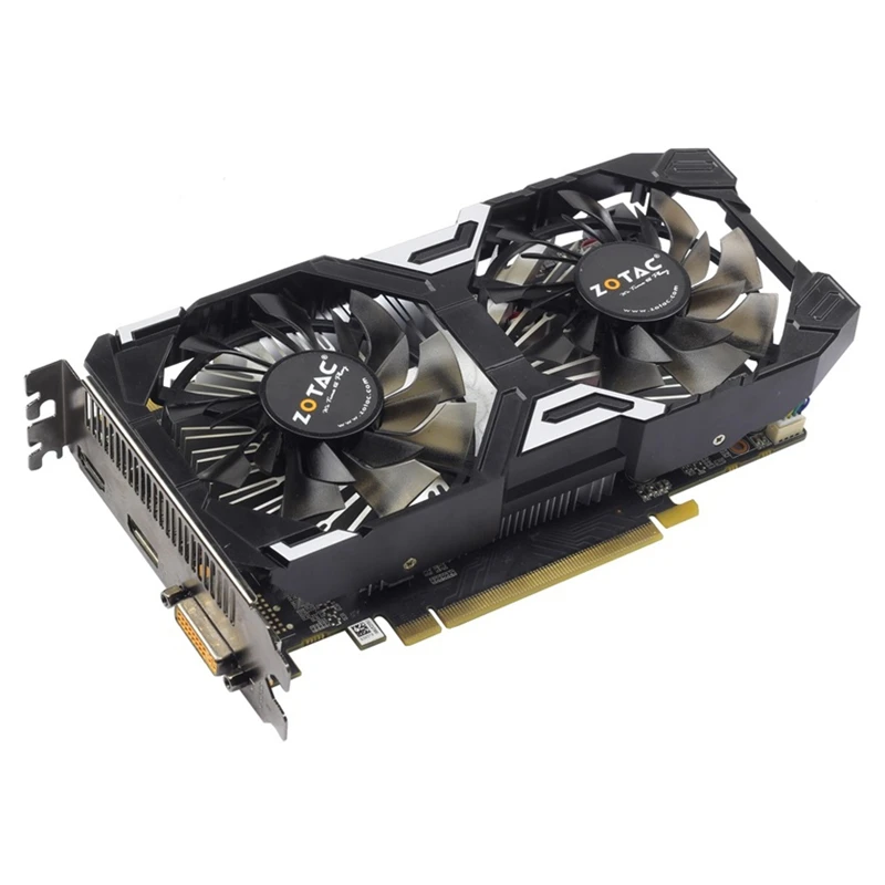 Видеокарты ZOTAC GTX 950 2GD5 Thunder GeForce TSI PA GDDR5 для nVIDIA Map GTX950 2GB б/у|Графические карты| |