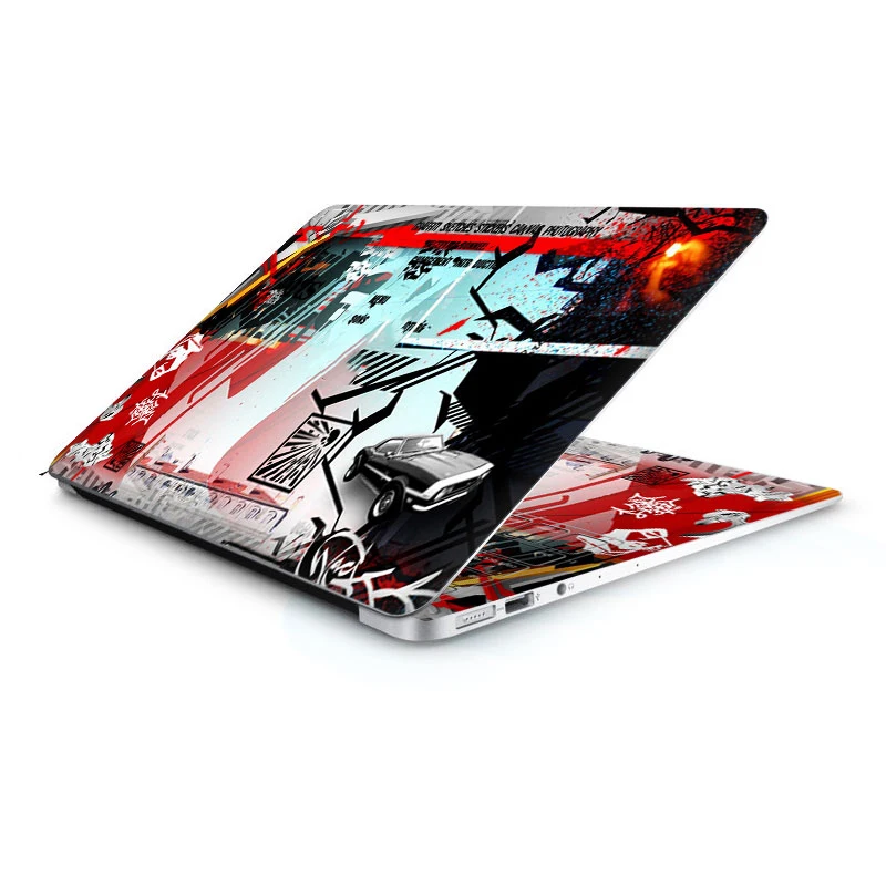Радуга деревянный ПВХ стикер для ноутбука наклейка Apple Macbook Air Pro Retina 11 12 13 15 дюймов