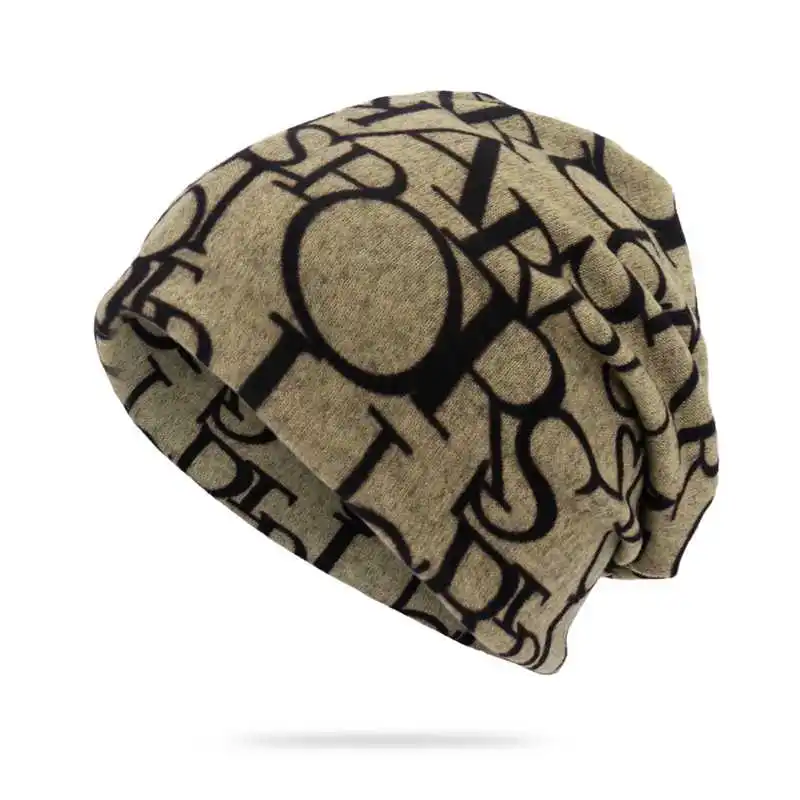 

WZCX 2019 New Fashion Unisex Letter Breathable Tide Beanie Casual Spring Summer Vintage Adult Hat Hip Hop Cap
