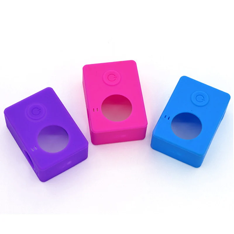 

Camera Silicone Case with Lens Cap Soft Protective Cover for XIAOMI YI 4K Camera SGA998
