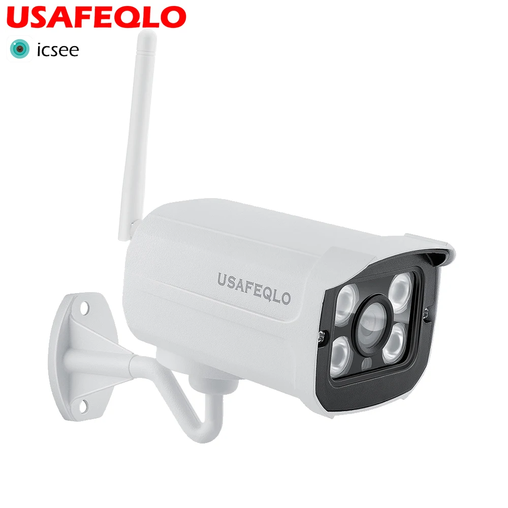 : USAFEQLO наружного наблюдения Камера Wi Fi 5MP 2 4G ip камера с разрешением HD SD карты