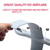 RC Plane 20 Minutes Flight Time Glider Toy Plane With LED 2.4G Remote Control Hand Throwing Wingspan Kids RC Jet Airplane Foam ► Photo 2/6