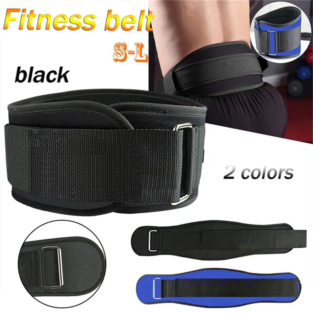 Men Deep Squat Waist Supporter Fitness Belt Weightlifting Belt