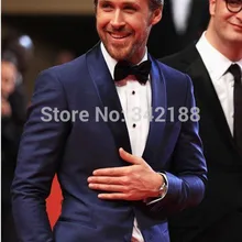 На заказ две кнопки темно синий Бизнес Жених смокинги/цвет бутиловый процесс лацканы с отворотом для шафера мужские свадебные костюмы/мужской свадебный костюм