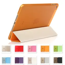Тонкий смарт-чехол для iPad mini 4 флип-стенд из искусственной кожи Funda крышка для Ipad Mini 4 Trifold чехол для планшета Авто Режим сна/Пробуждение