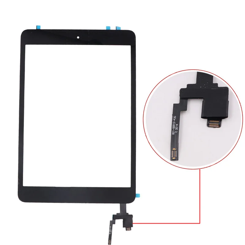 Дигитайзер сенсорного экрана Mini3 для iPad Mini 3 A1599 A1600 A1601 TP IC с кнопкой возврата и