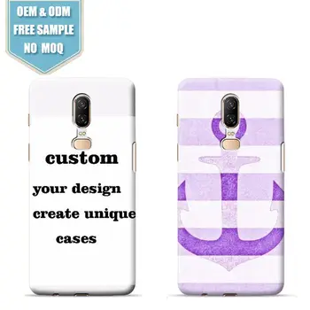

A Purple Anchor Custom Cell Phone Case Maker for Oneplus 1 2 3 3T 5 5T 6 X Full Wrap Printing Cases Drop ship support