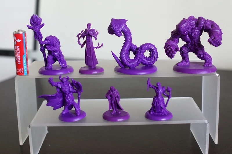 

pvc figure model Toys Hand-made model doll warr chess ornaments 7pcs/set