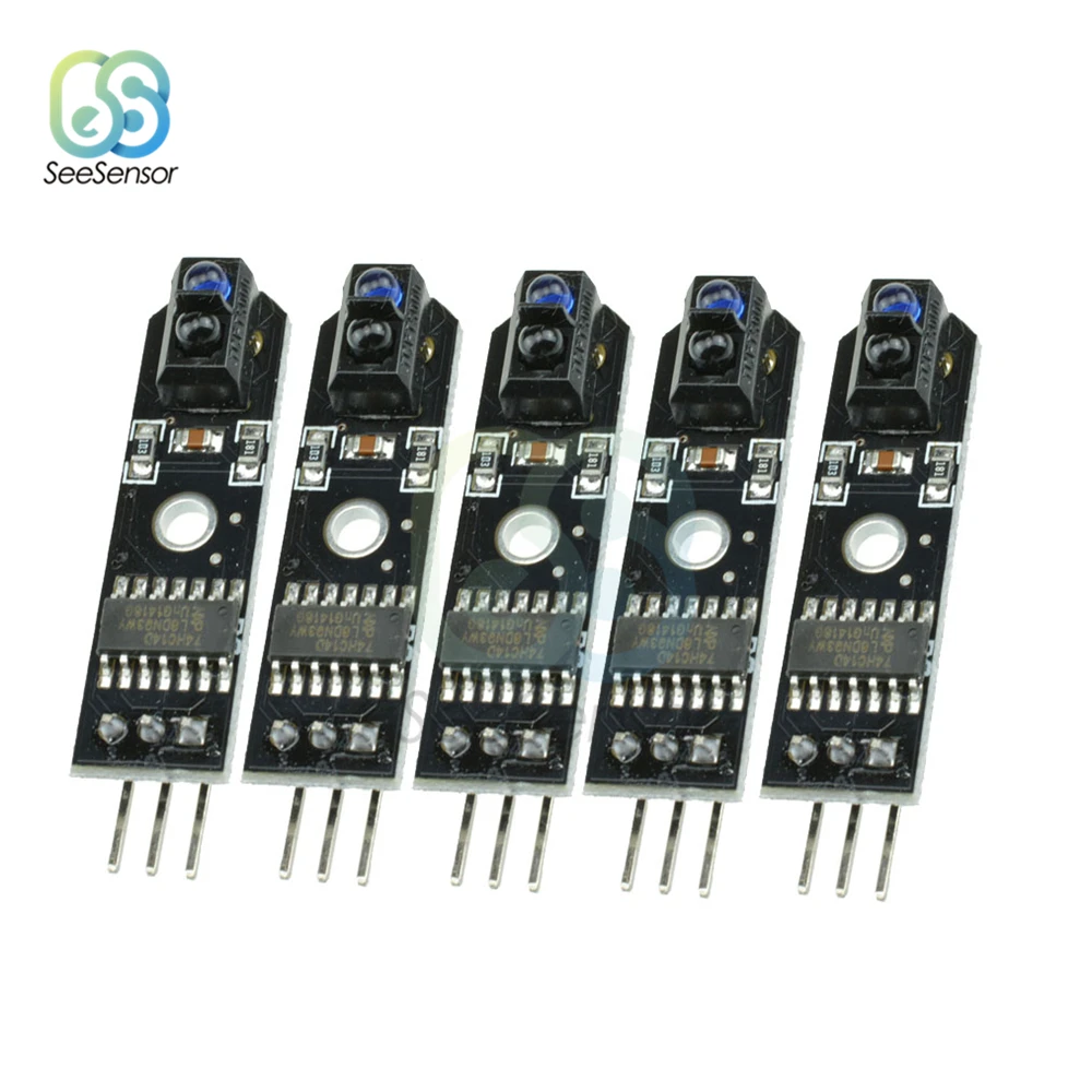 5Pcs IR Infrared Line Tracker Sensor Track Follower Sensor TCRT5000 ...