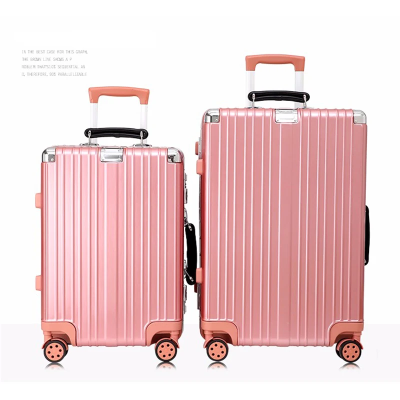 

New hot suitcase carry-ons Women travel Spinner rolling luggage on wheels 20/24/28 inch Cabin trolley box fashion men's luggage