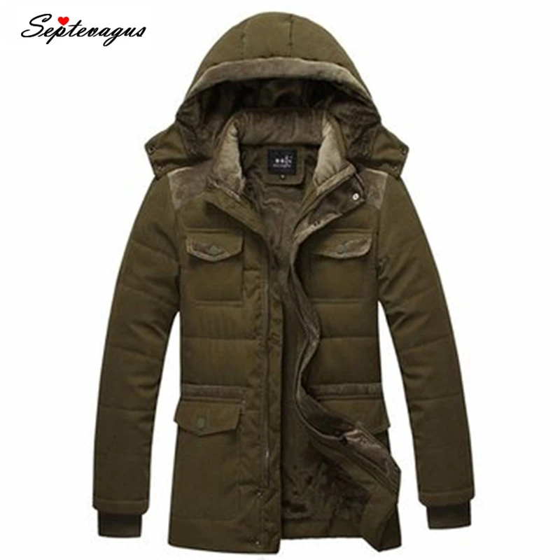 Mens British style Fashion Casual Winter Outdoor Thick Warm Cotton Hooded Trench Coat Men Clothing Outwear Casual Parkas Cheap
Mens British style Fashion Casual Winter Outdoor Thick Warm Cotton Hooded Trench Coat Men Clothing Outwear Casual Parkas Cheap
