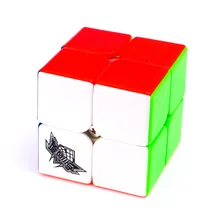 Магический кубик D-FantiX Cyclone Boys, 2x2x2, скоростной кубик без наклеек, 2x2, пазлы, игрушки, развивающая игрушка или хороший подарок для детей