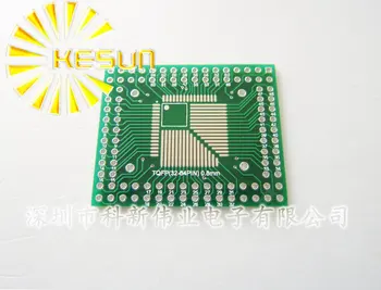 

50PCS X QFP/FQFP/LQFP TQFP32 / TQFP44 / TQFP64 / TQFP80 / TQFP100 0.5MM / 0.8MM Pitch IC adapter Socket / Adapter plate / PCB