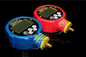 Free shipping Digital Pressure Vacuum Gauge WK-688H high pressure wk 6889 digital refrigeration vacuum test digital refrigeration manifolds gauge vacuum pressure manomete compressor tool gauge