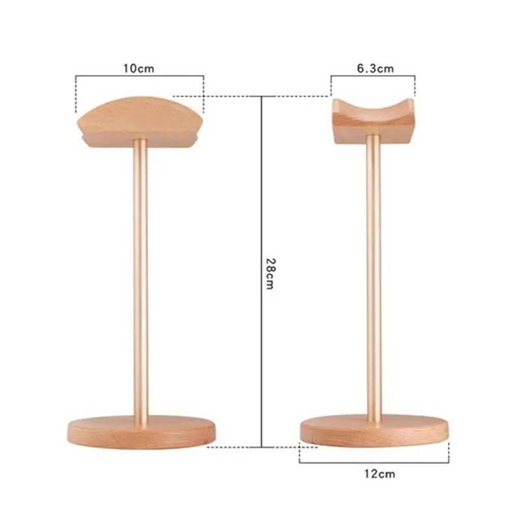 IMTTSTR Универсальный реальный деревянный наушник стенд держатель дисплей для кронштейна для гарнитуры держатель стойки