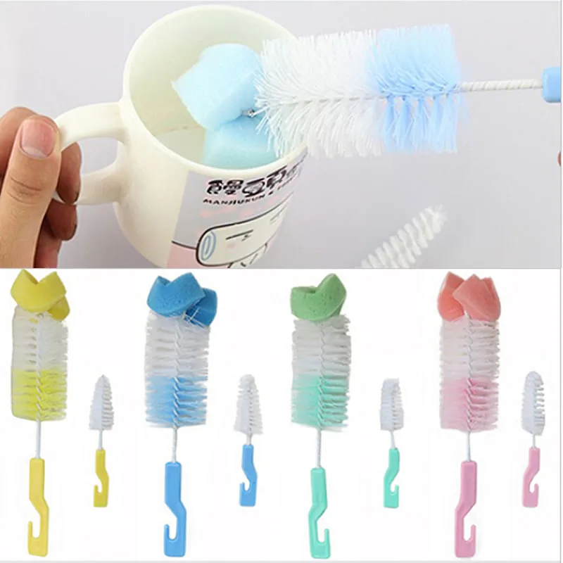 baby bottle nipple cleaning brush