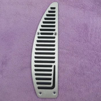 

Car Aluminum Alloy Footrest Rest Gas Pedal Pad for for Volvo S40 V40 C30 Floor Mats Cover Fashion Pads