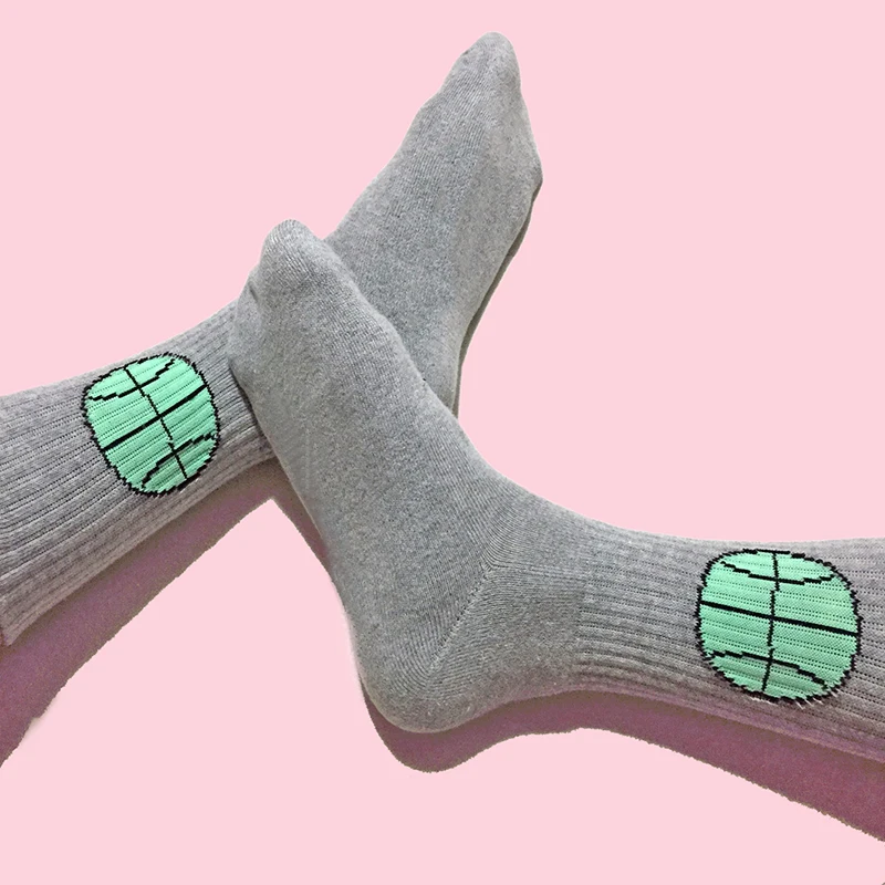 1 пара модных забавных женских носков с изображением динозавра|socks pattern|socks sockcreative