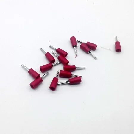 

PTV1.25-10 Pin Pre-insulating wire Terminal(Type TZ-JTK) 22-16AWG Wire ferrule terminal Connector 1000PCS/Pack