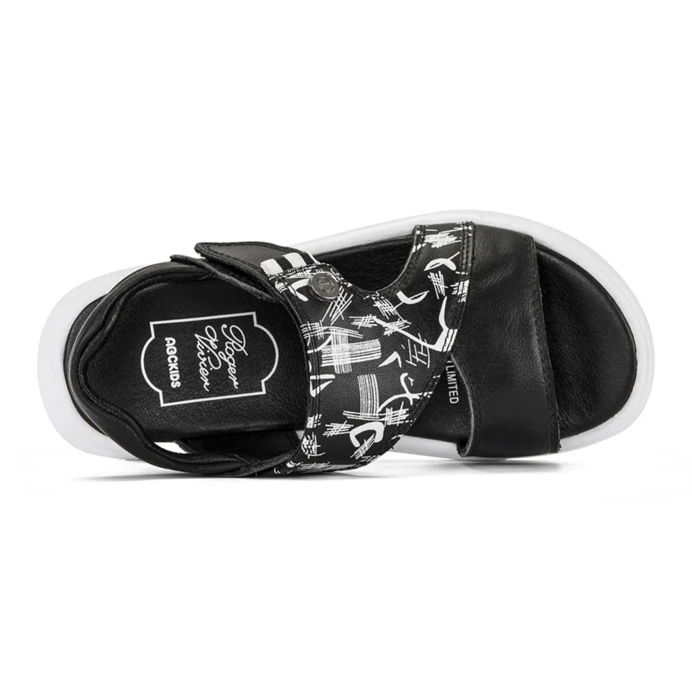 ABC KIDS Baby Boy Leather Plain Shoes Anti-slip Sandals Floral Print Walking Shoe ABC KIDS Baby Boy Leather Plain Shoes Anti-slip Sandals Floral Print Walking Shoe