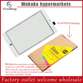 

Tempered glass protector film+8inch touch screen digitizer glass panel Sensor replacement for TECLAST X80 POWER Tablet pc