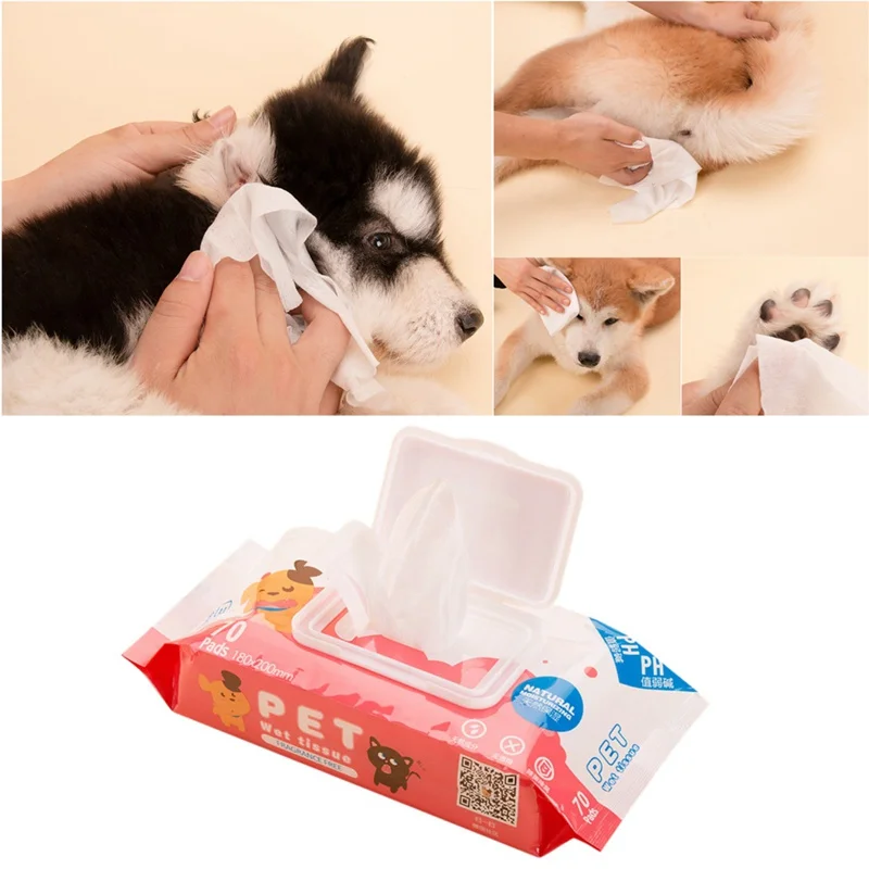 70 шт. полотенца для животных собак кошек чистая дезинфекция ткани домашних собак чистые полотенца для животных уход чистые принадлежности