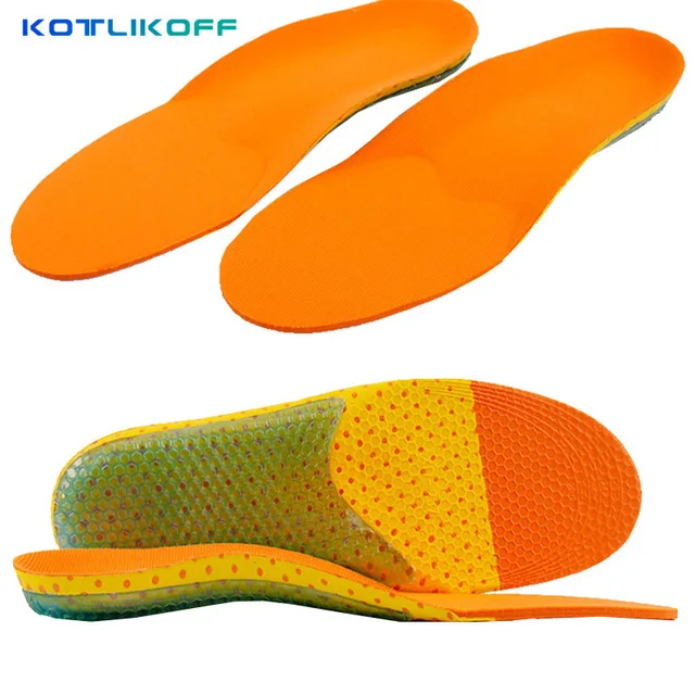 

Premium Orthotic Gel High Arch Support Insoles Eva Pad 3D Arch Support Flat Feet For Women / Men Orthotic insole shoe inserts