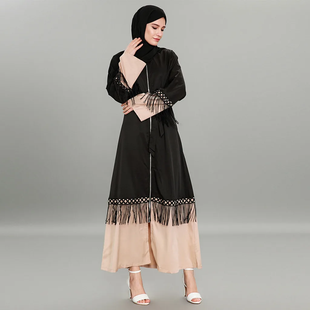 1 шт. Мода мусульманское платье с принтом для женщин MyBatua Abay джилбаб Исламская одежда макси мусульманское кружевное платье BurqaY510