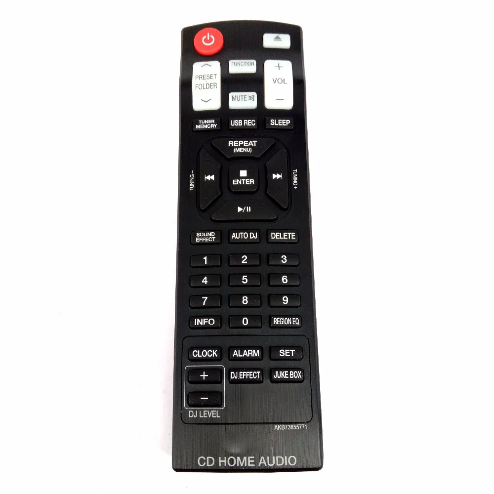 NEW Original for LG CD HOME AUDIO HI FI Remote control AKB73655771 for ...