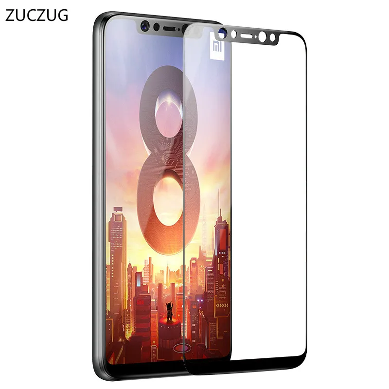 ZUCZUG для Xiaomi Mi8 SE закаленное стекло твердость 9H полное покрытие полноэкранное