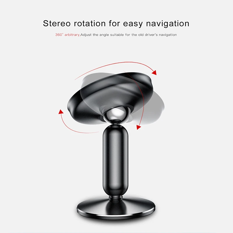  Baseus Universal Car Phone Holder Magnetic Car Mount Stand For iPhone Xs Max X Samsung Magnet Smart