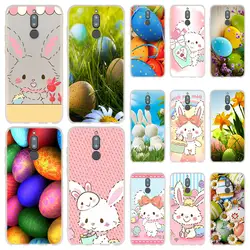 Прекрасный Пасхальный кролик яйца силиконовый чехол для телефона для Huawei Mate 10 20 Lite 20X10 Pro Nova 4 3i Y5 Y6 Y7 Y9 2019 2018 2017 крышка