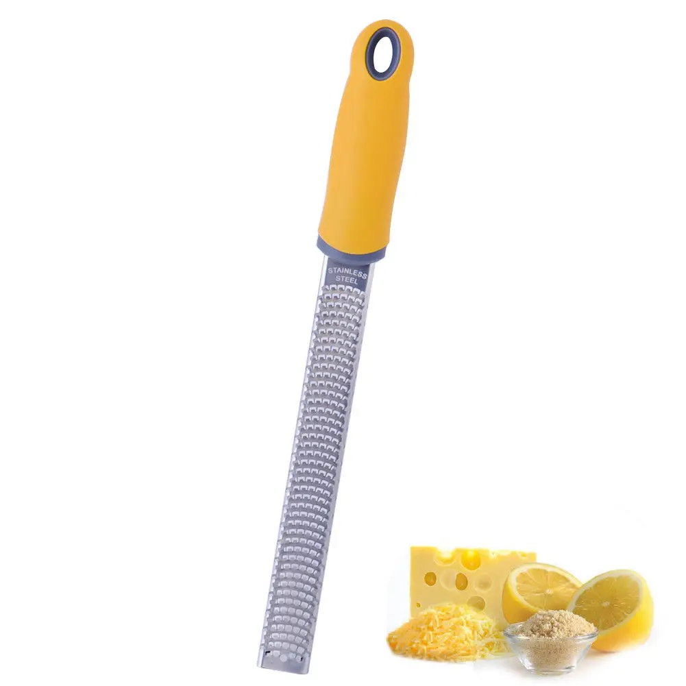 Microplane Classic Kitchen Cheese Lemon Fruit Zester Grater Stainless
