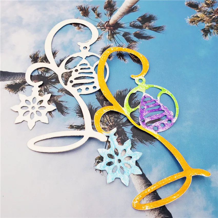 

Snowflake Crystal Ball Metal Cutting Dies Stencils For DIY Scrapbooking Paper Card Decorative Craft Dies Embossing Die Cuts