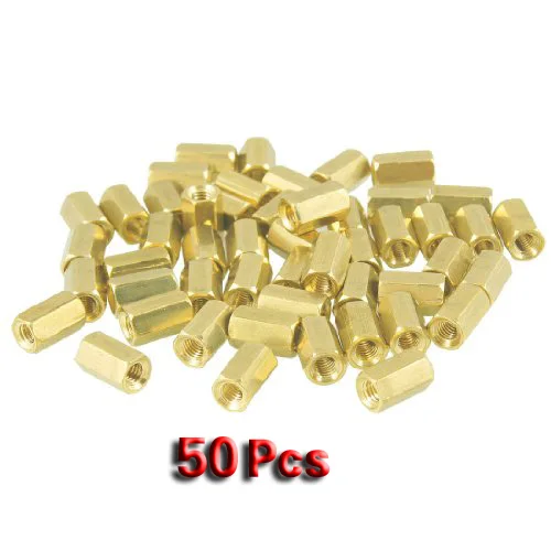 Promotion 50 Pcs Metal Hex M3 Female Screw Pcb Standoff Spacers 8Mm Body huismerk kopen in de aanbieding