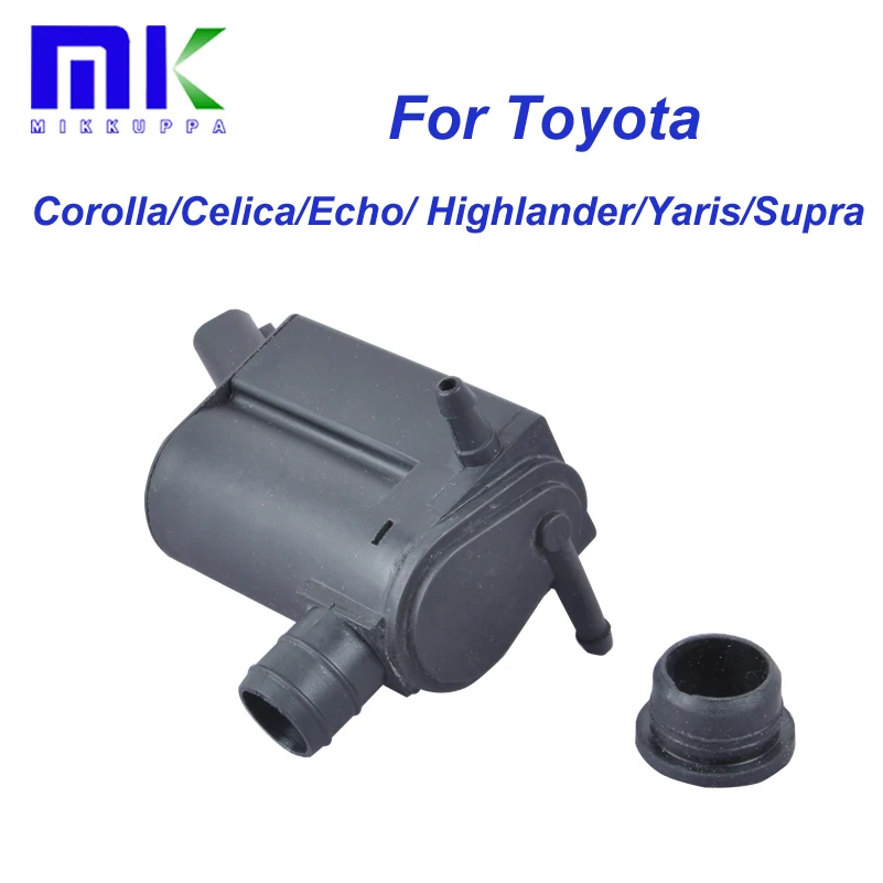 Washer Pump For Toyota Corolla/celica/echo/ Highlander/yaris Headlight