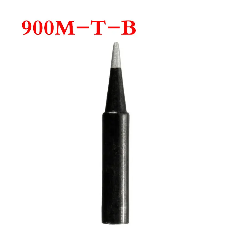 

1pc 900M-T-B Welding Station Iron Tips Conical Tip Universal Welding Tip For Hakko 936 Black
