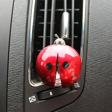 Бу-баути, автомобильный Кондиционер, парфюм, милый жук, автомобильный освежитель воздуха, духи, Автомобильный интерьер, божья коровка, Стайлинг