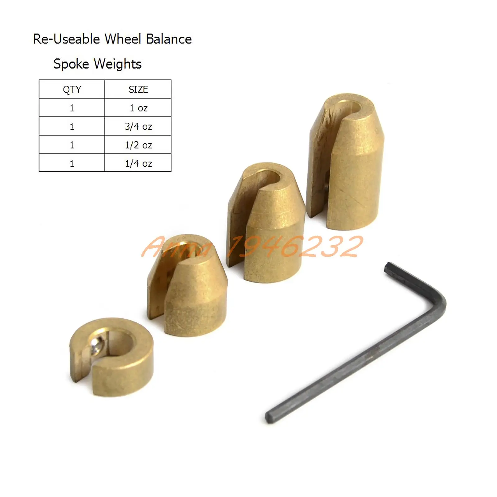 Reusable Motorcycle Wheel Balance Weights For Spoke Wheelsin Rims from