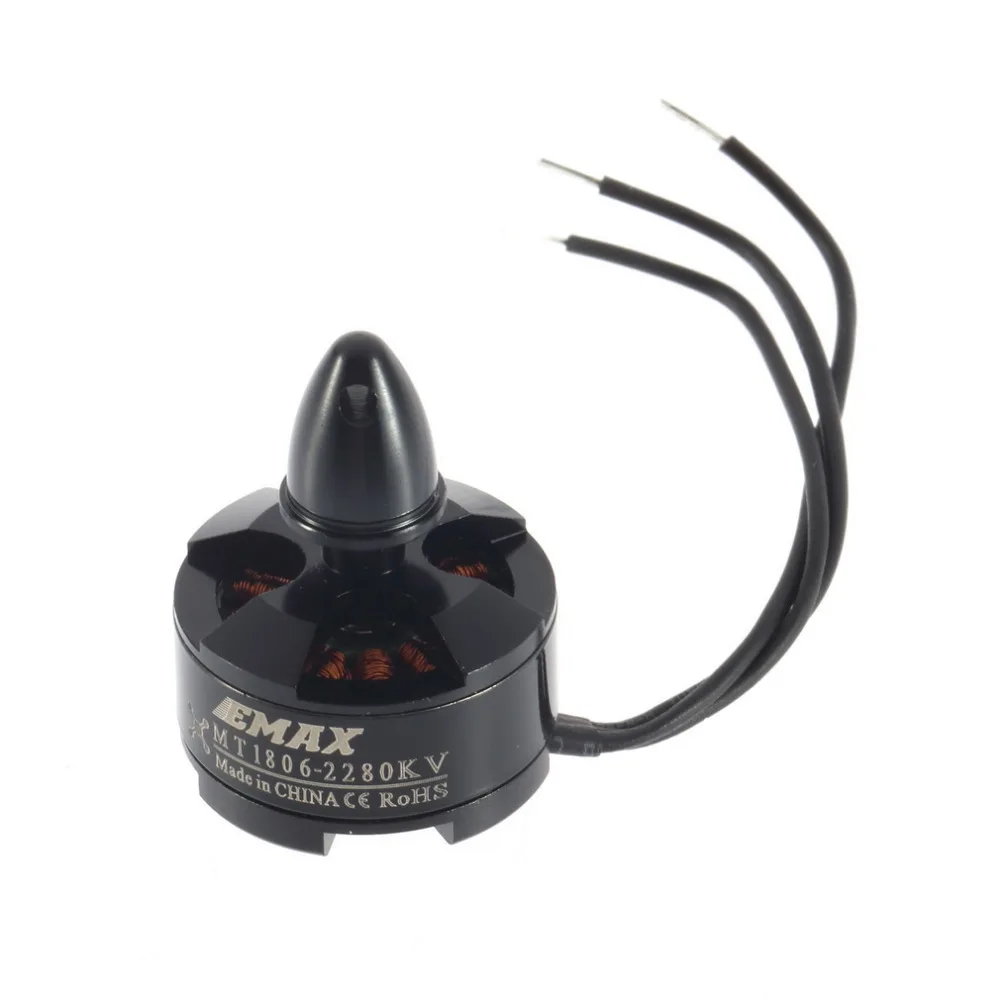 Бесщеточный мотор Emax MT1806 2280KV CW CCW для квадрокоптера QAV250 200-300 размеров | Игрушки и