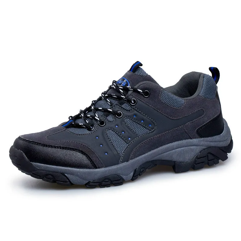 

KERZER Mens Mountain Walking Boots Good Quality Outdoor Shoes Men Trekking Shoes Breathable Men Spring/Summer Hunting Sneakers