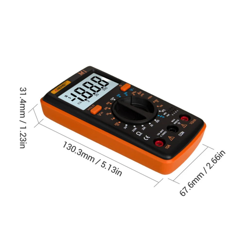

Digital Multimeter Esr Meter Multimetro Tester True Rms Richmeters Dmm 400a Digital Multimeter