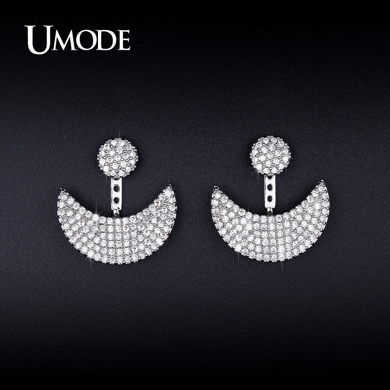 font b UMODE b font New Crystal Dangle font b Earrings b font For Women