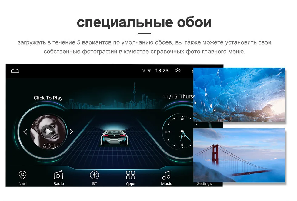 Sale Seicane 9" Android 8.1 2din Car GPS Stereo Radio For HYUNDAI SANTA FE 2005-2012 Touchscreen  Multimedia Player Head Unit 14